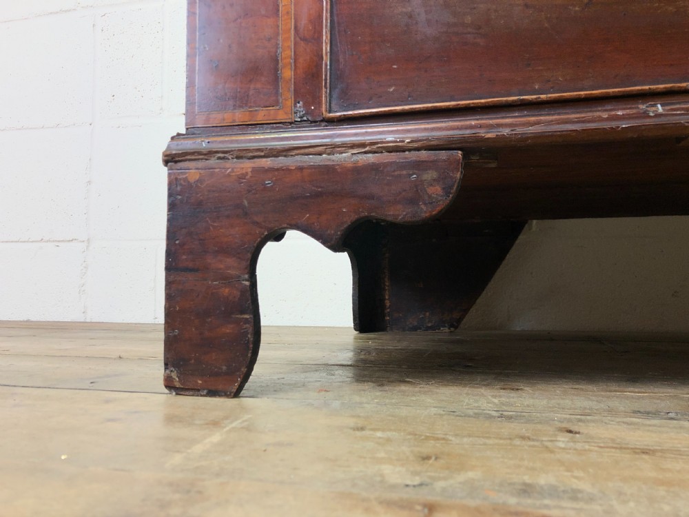 Large 19th Century Inlaid Mahogany Chest of Drawers View VII
