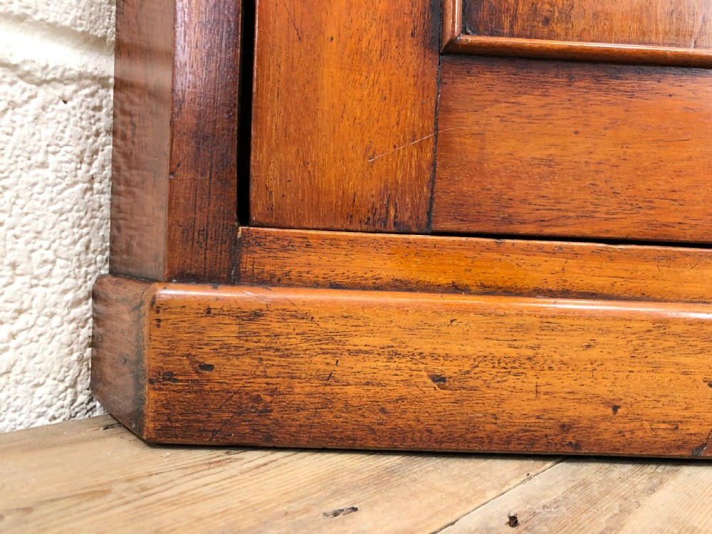Victorian Mahogany Wall Hanging Corner Cupboard View IV