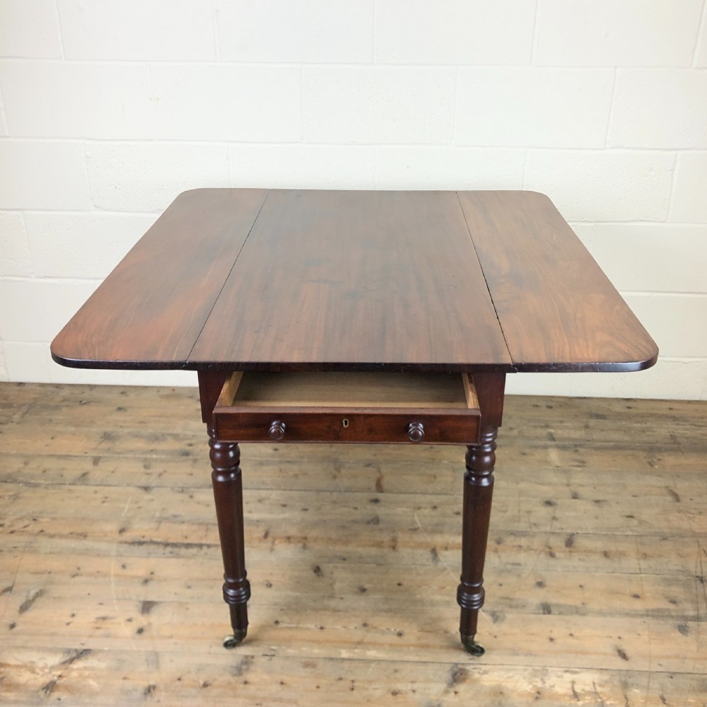 19th Century Mahogany Pembroke Table View IV
