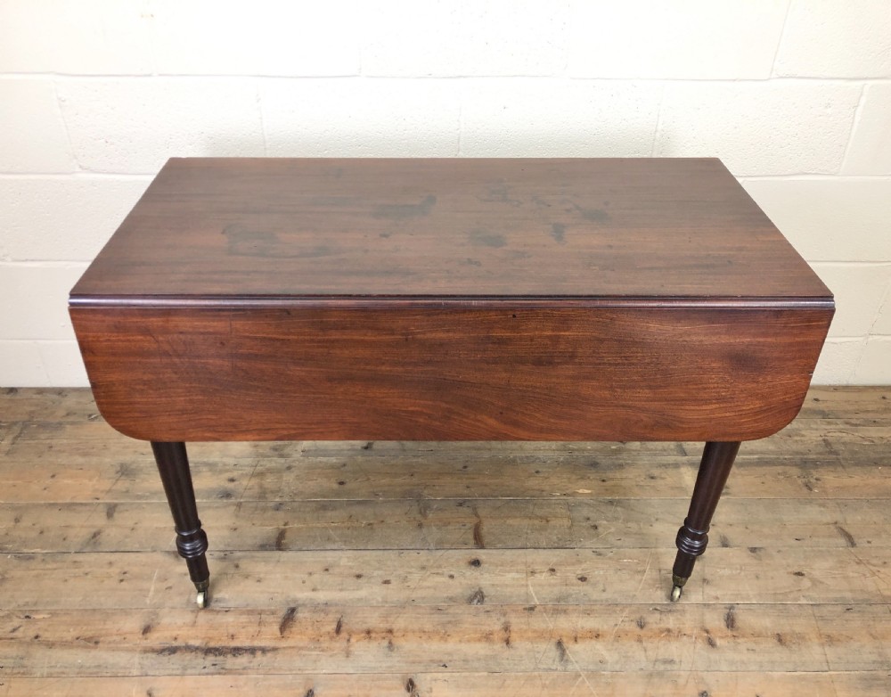 19th Century Mahogany Pembroke Table View VIII