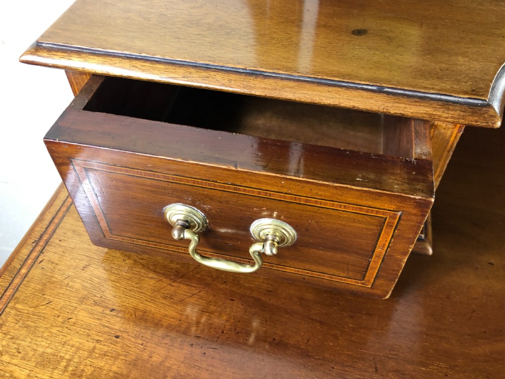 Edwardian Inlaid Mahogany Dressing Table View IV