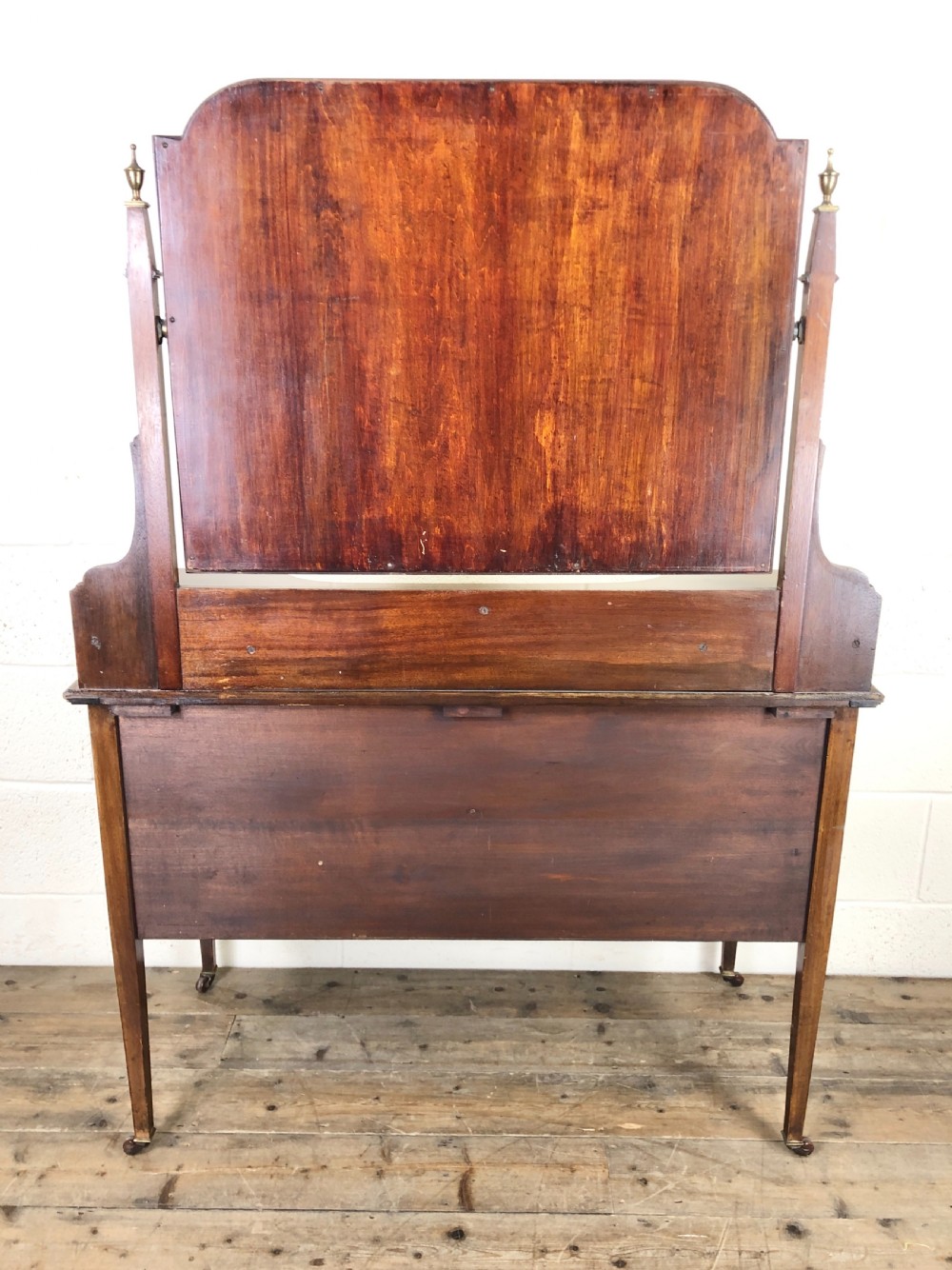 Edwardian Inlaid Mahogany Dressing Table View IX