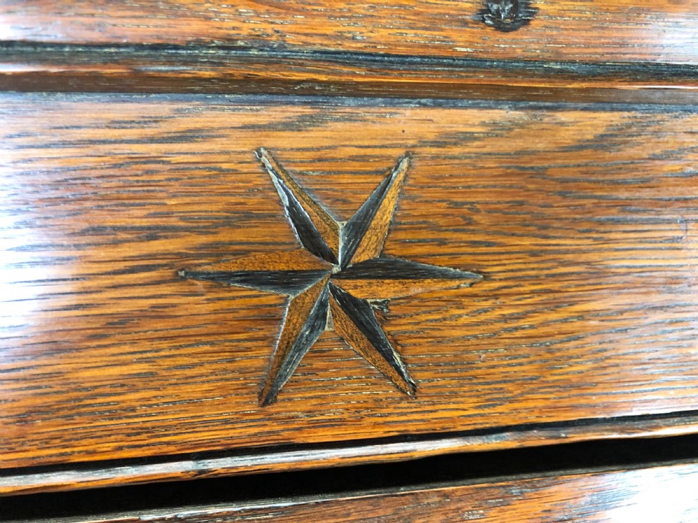 Antique Welsh Oak Press Cupboard View VIII