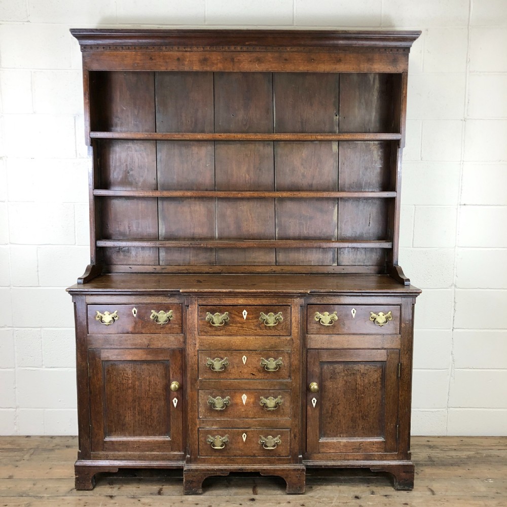 Antique 19th Century Oak Kitchen Dresser