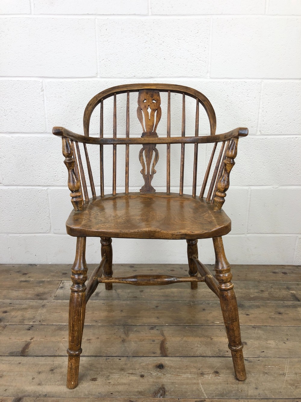 Pair of Antique Windsor Armchairs View III
