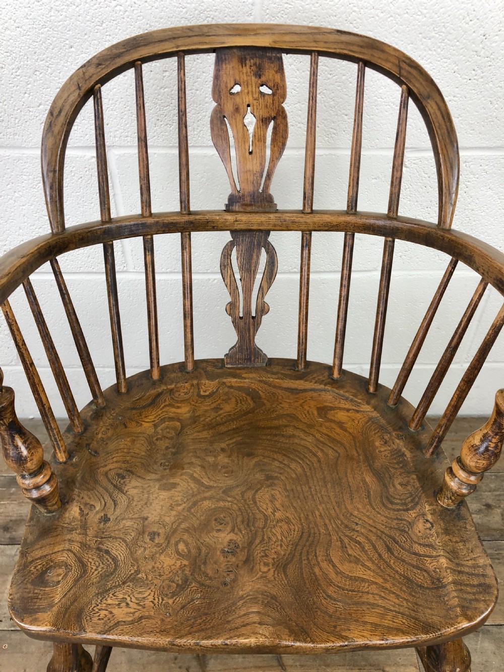 Pair of Antique Windsor Armchairs View VI