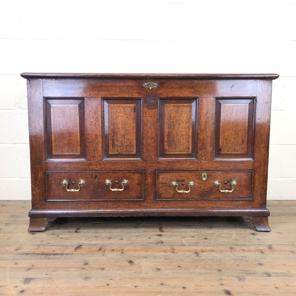Georgian Oak Coffer with Drawers