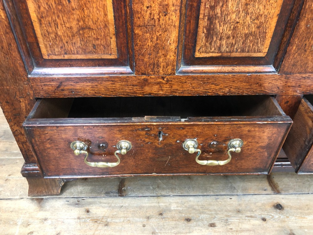 Georgian Oak Coffer with Drawers View VI