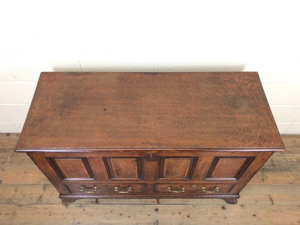 Georgian Oak Coffer with Drawers View IX