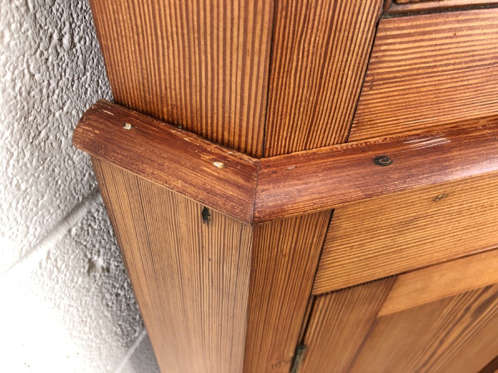 Victorian Pine Two Stage Corner Cupboard  View VII