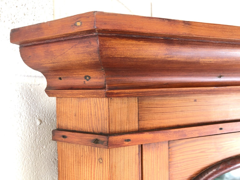 Victorian Pine Two Stage Corner Cupboard  View VIII