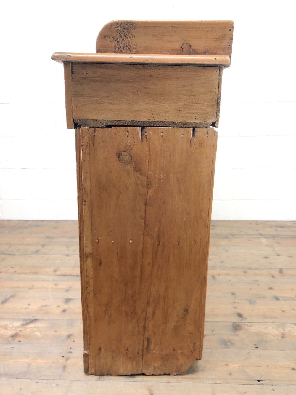 Victorian Pine Twin Pedestal Sideboard View X