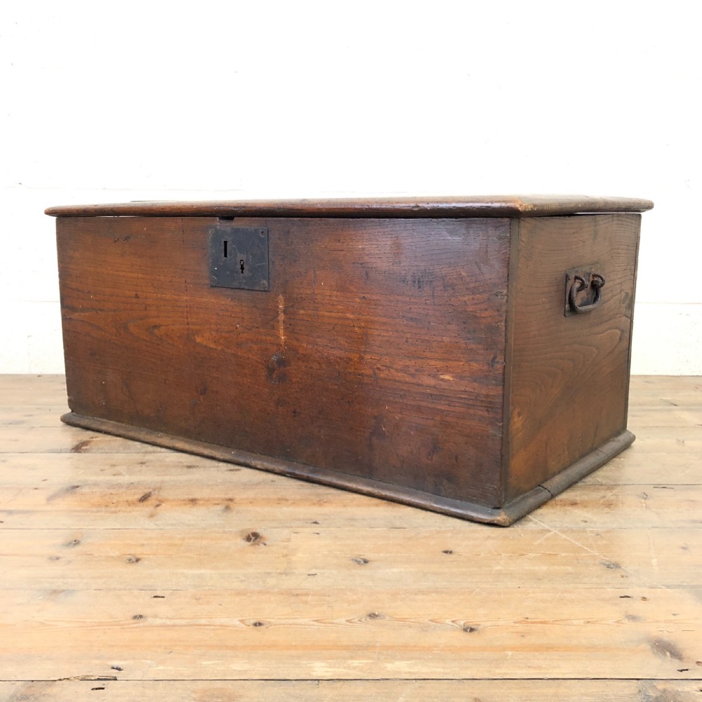 Antique Elm Trunk