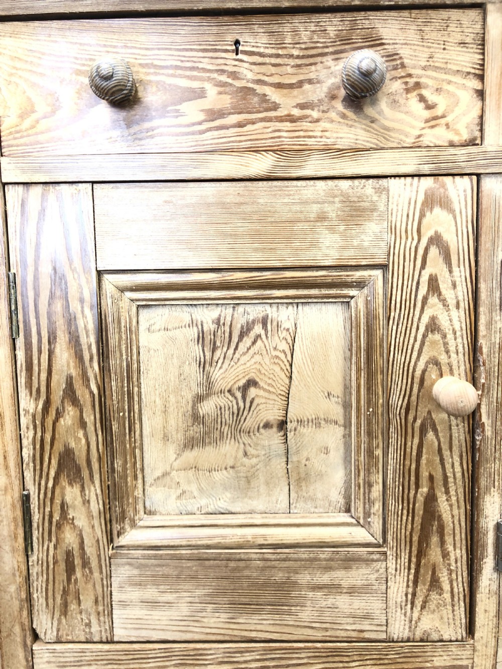 Pitch Pine Sideboard with Four Cupboards View VII