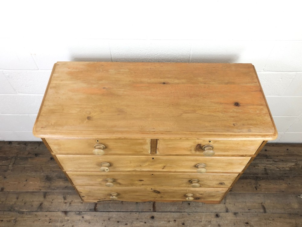 Victorian Pine Chest of Drawers  View II