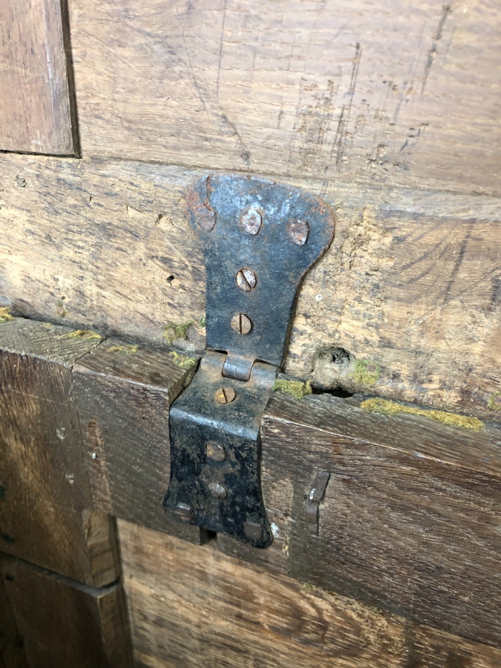 Antique Oak Coffer View VII