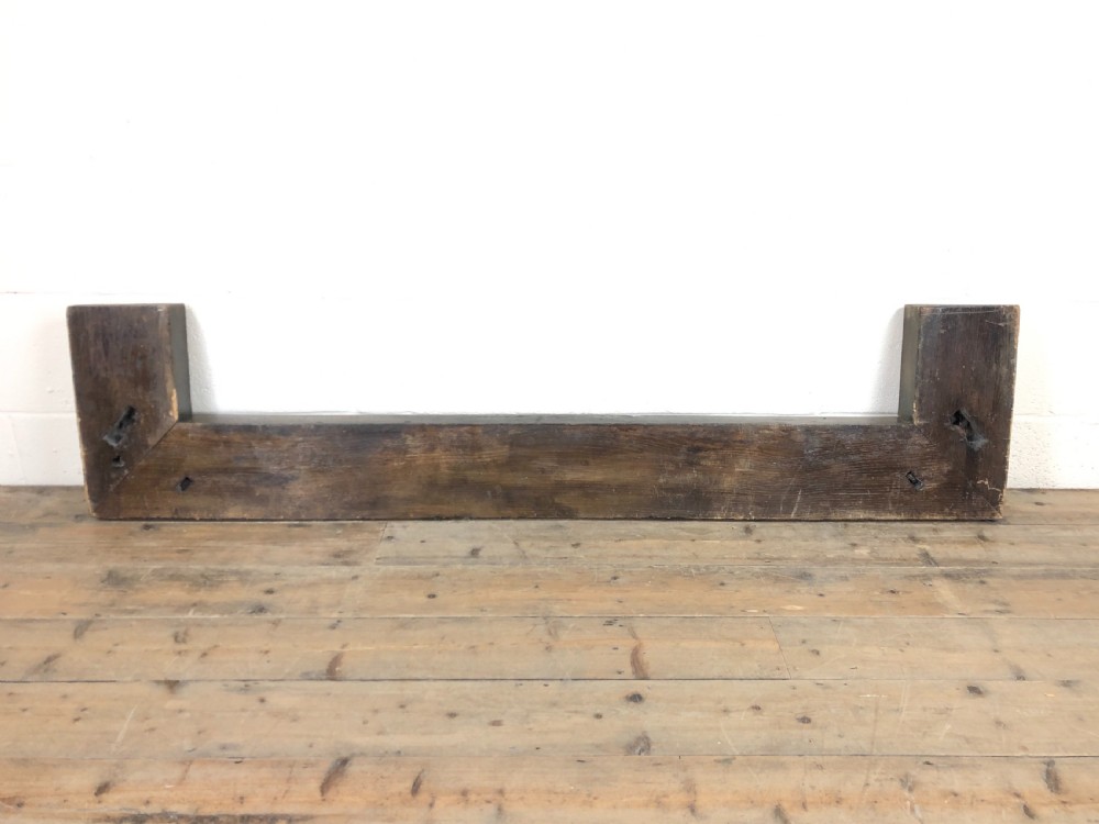 Antique Oak Arts and Crafts Fire Kerb  View VII