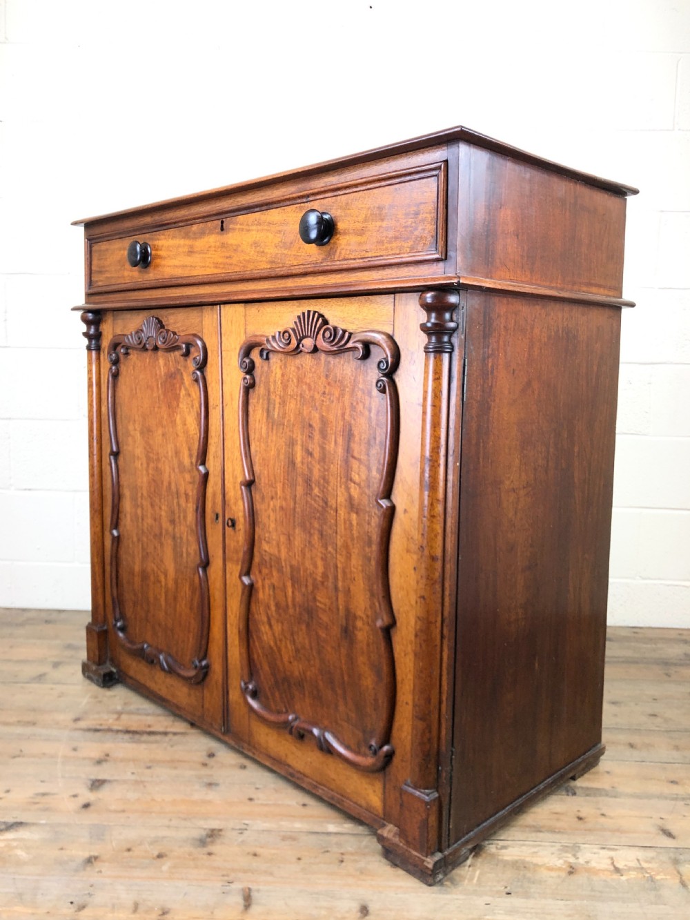 Victorian Mahogany Side Cupboard  View VII