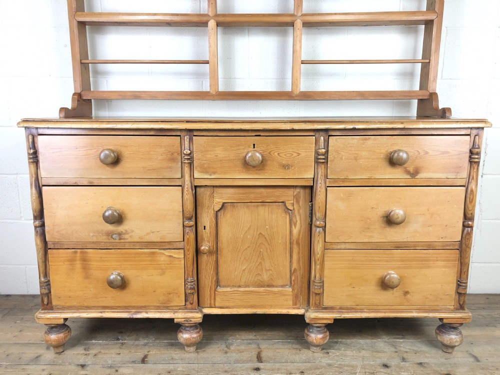 Victorian Antique Pine Dresser View II