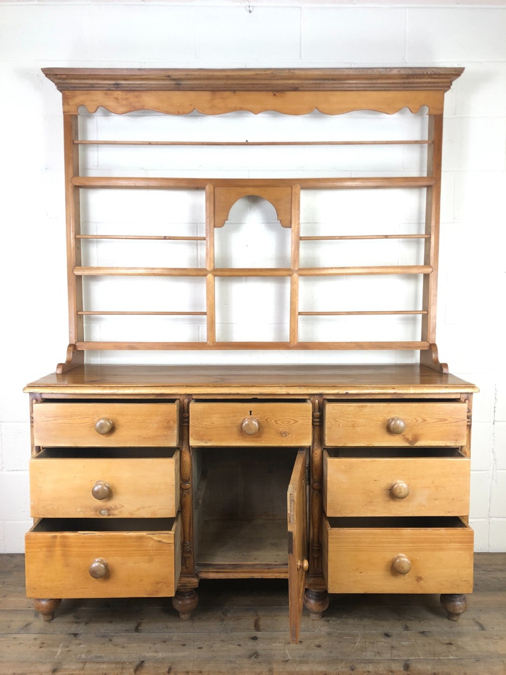 Victorian Antique Pine Dresser View V