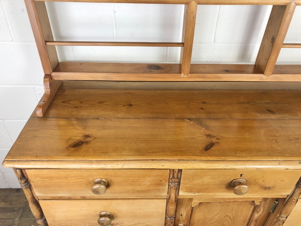 Victorian Antique Pine Dresser View VI