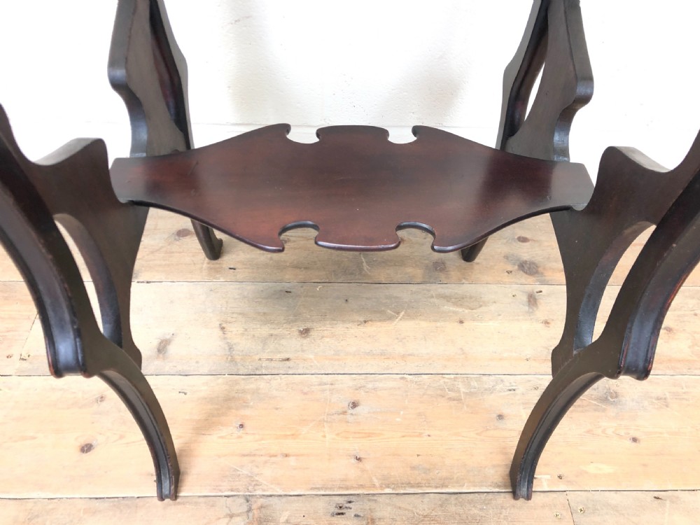 Early 20th Century Oak Shaped Occasional Table View III