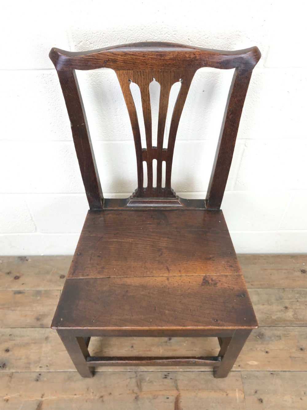 Antique Oak Farmhouse Chair View II
