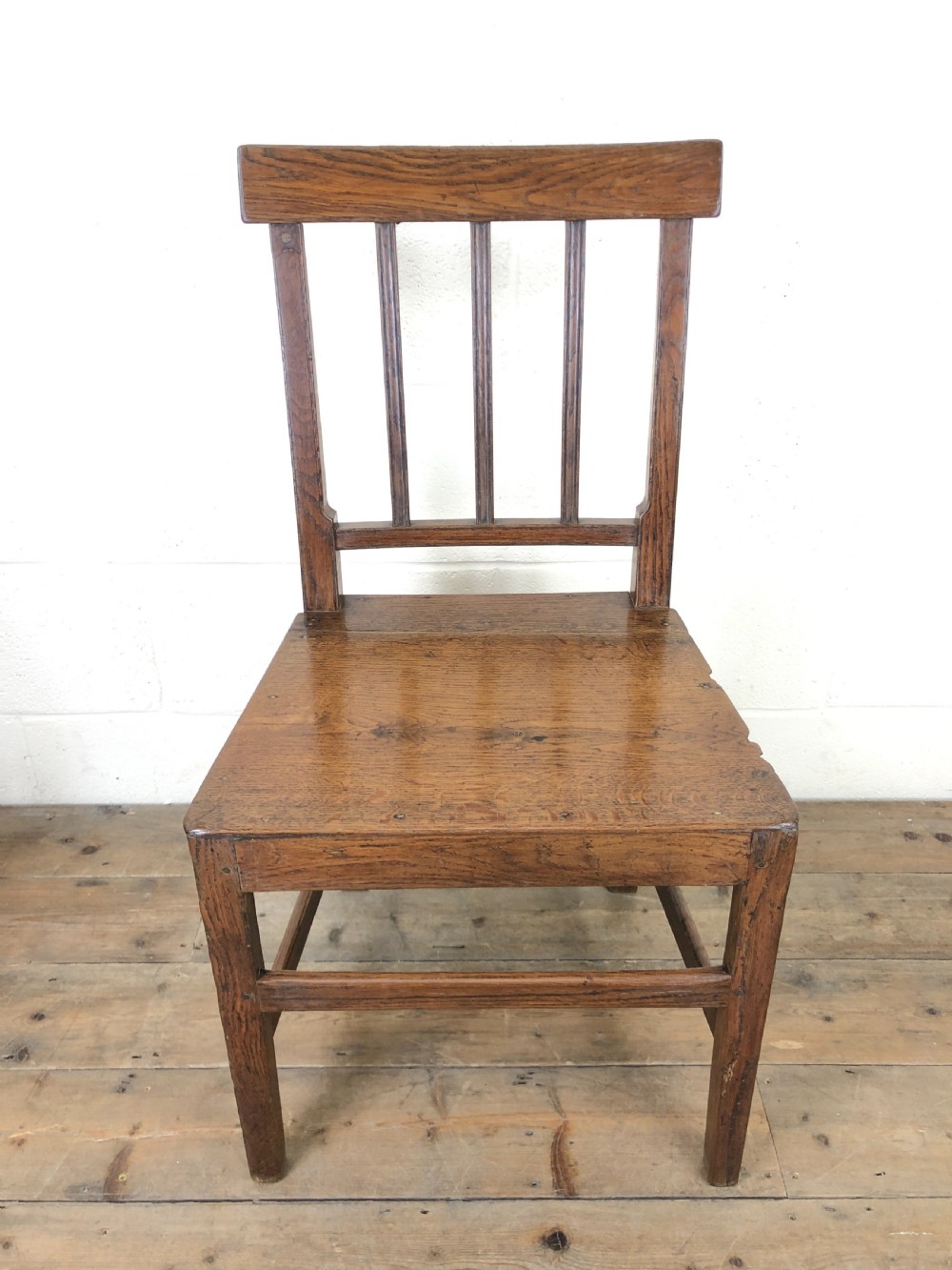 Set of Three Antique Farmhouse Chairs View V