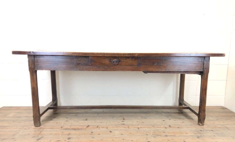 Antique Country Farmhouse Table View II