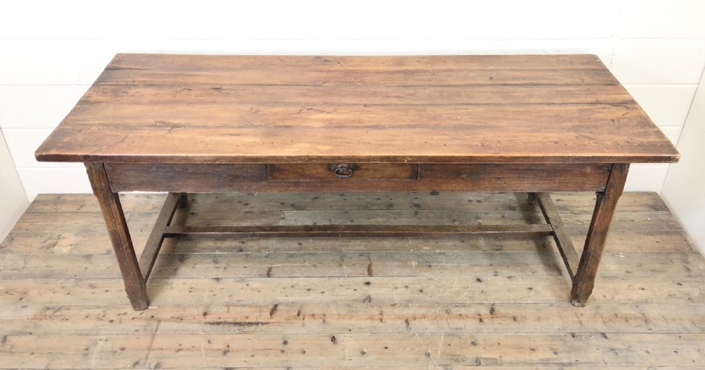 Antique Country Farmhouse Table View III