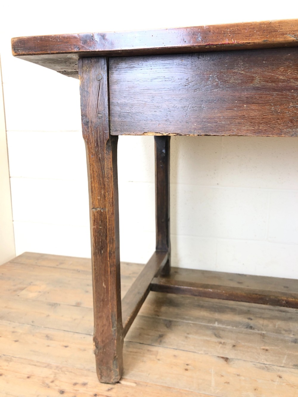 Antique Country Farmhouse Table View VI