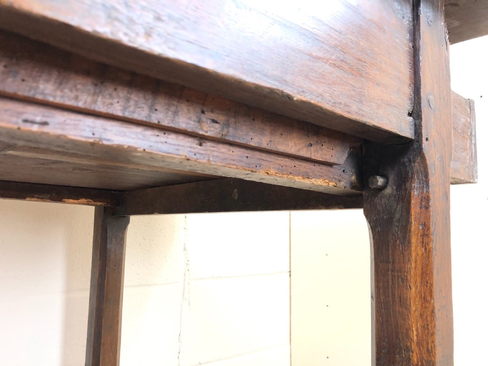 Antique Country Farmhouse Table View VIII