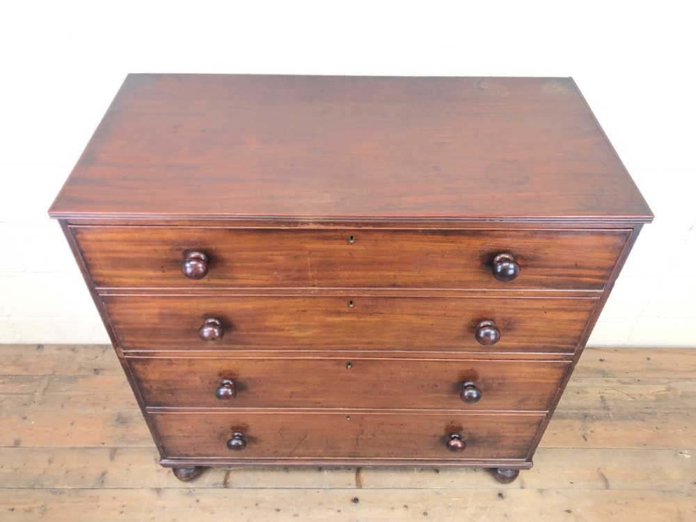 Large Antique Mahogany Chest of Drawers View II