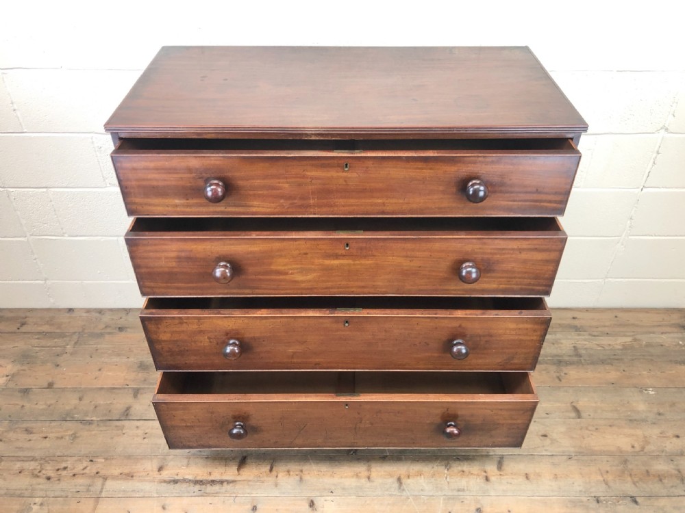 Large Antique Mahogany Chest of Drawers View III