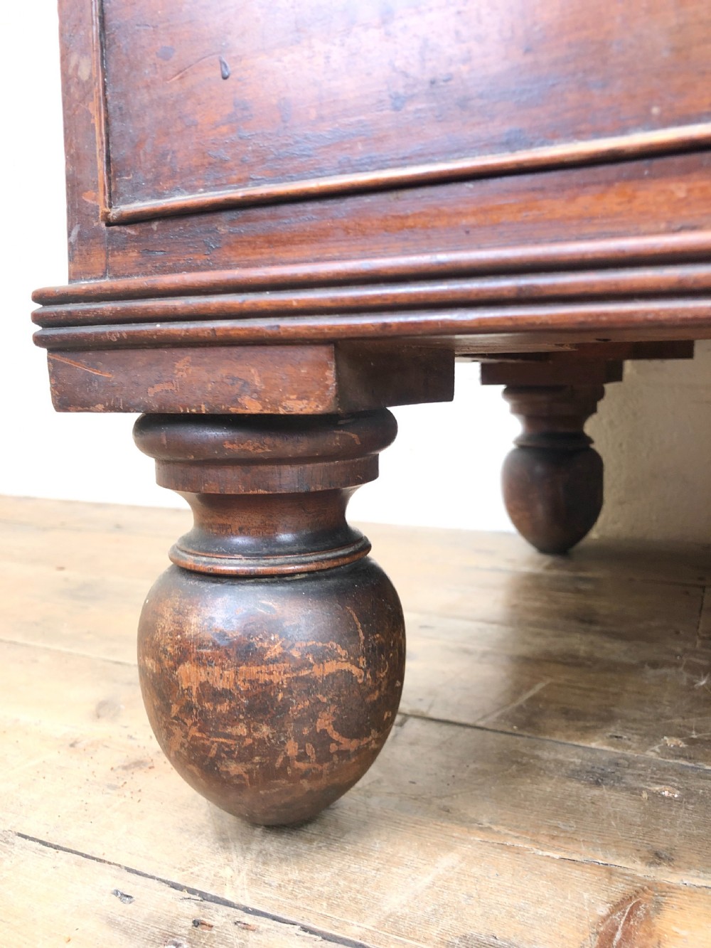 Large Antique Mahogany Chest of Drawers View V