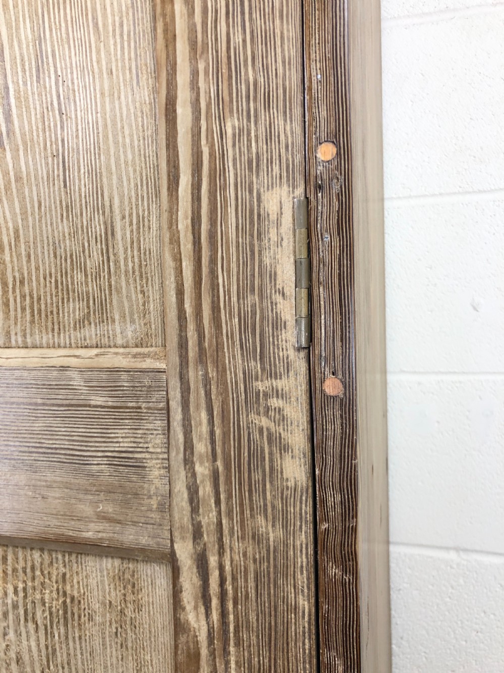 Antique Pine Two Door Cupboard View VI