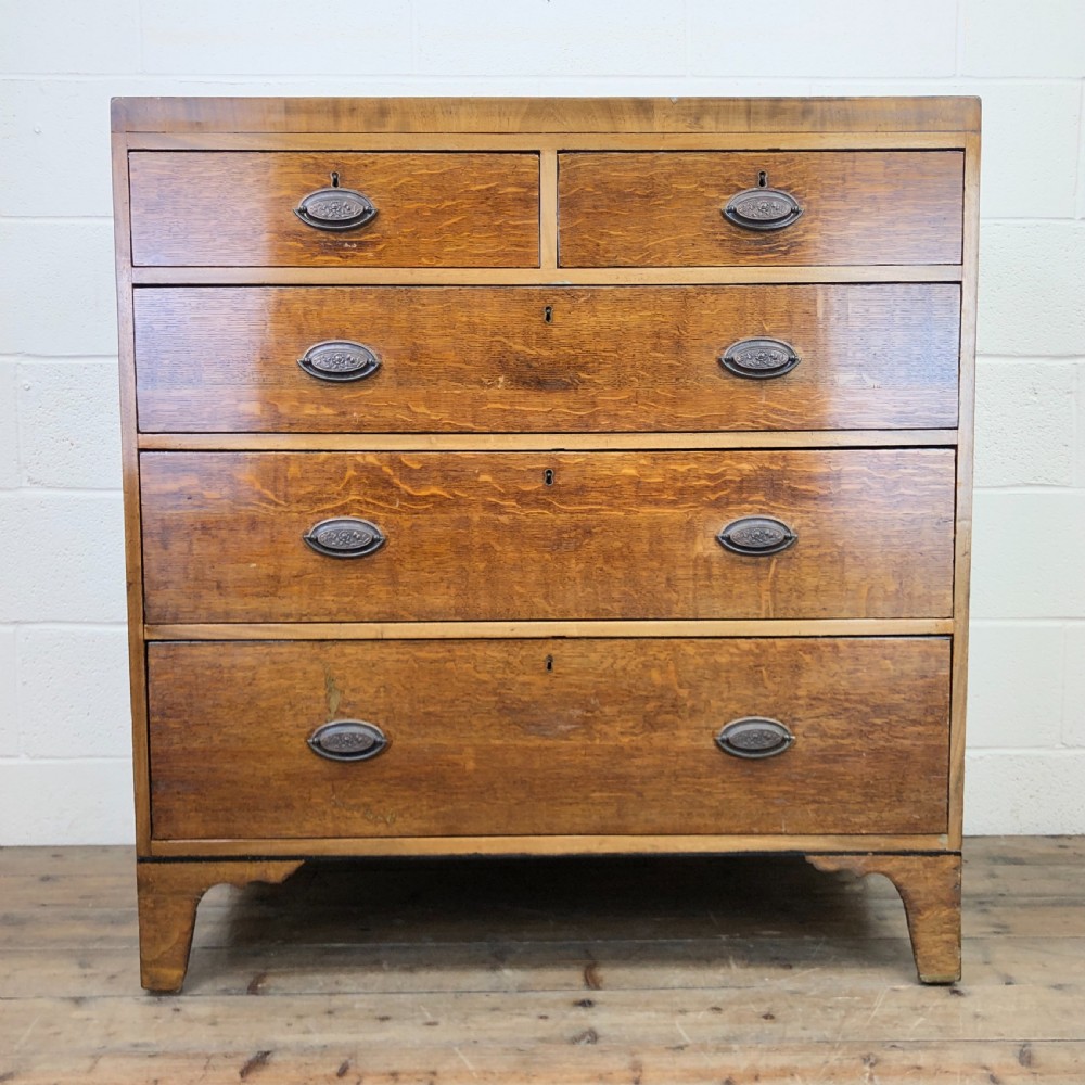 Antique Oak Chest of Drawers 