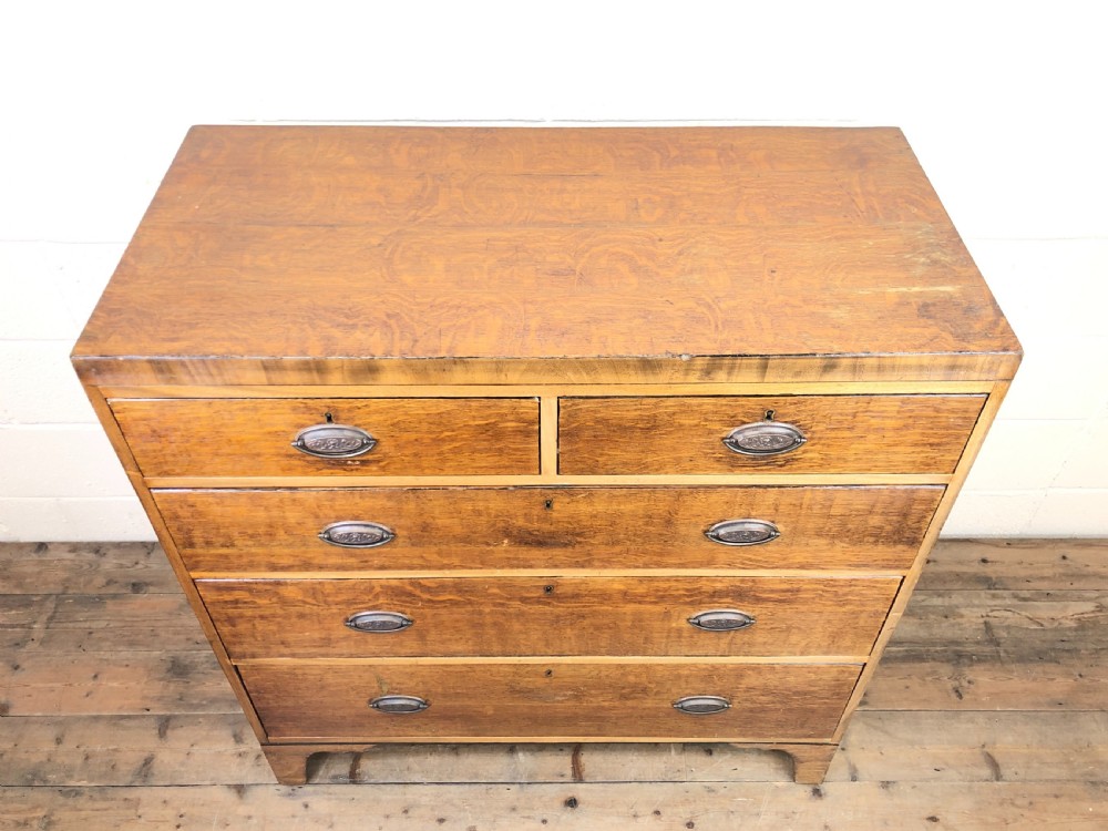 Antique Oak Chest of Drawers  View II