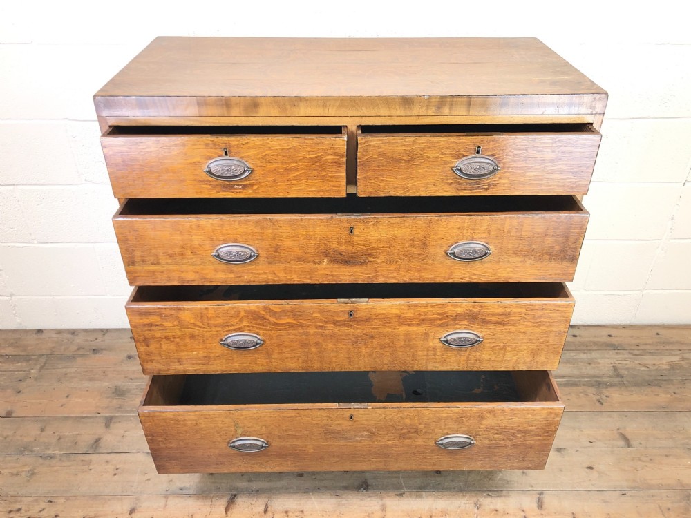 Antique Oak Chest of Drawers  View III