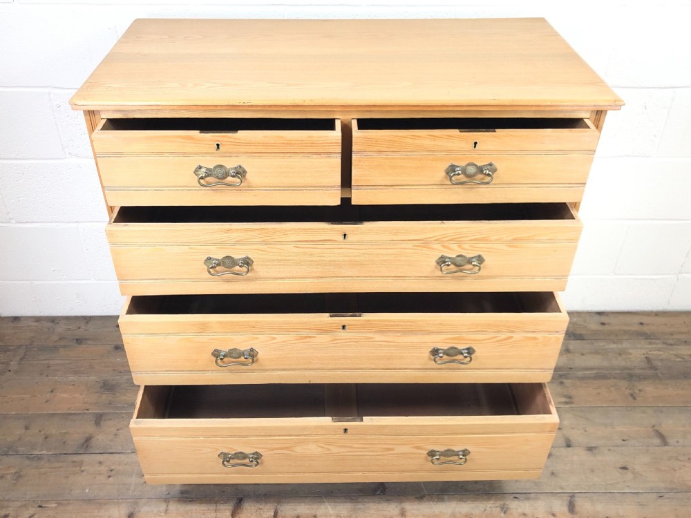 Antique Pine Chest of Drawers View III