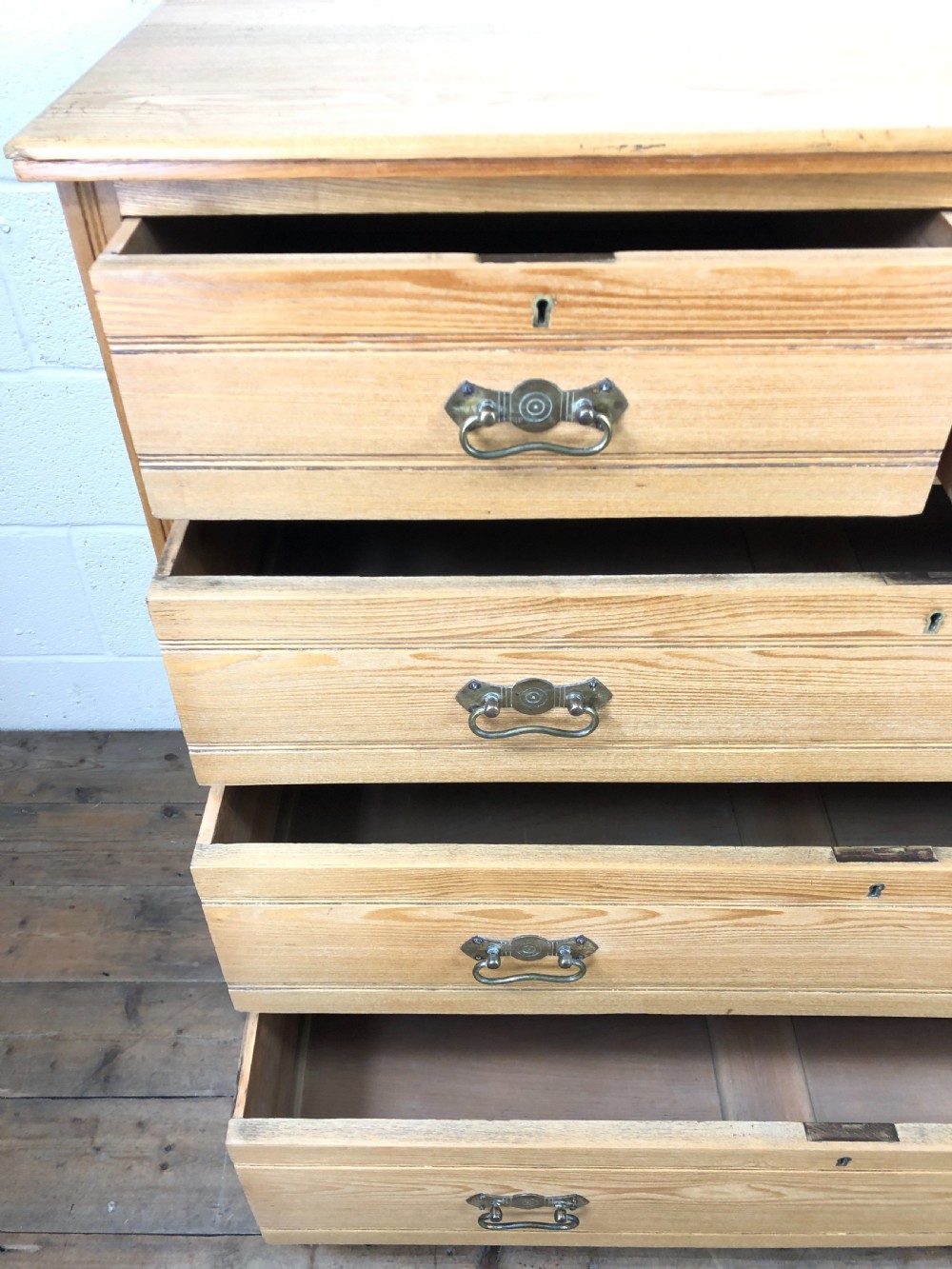 Antique Pine Chest of Drawers View IV