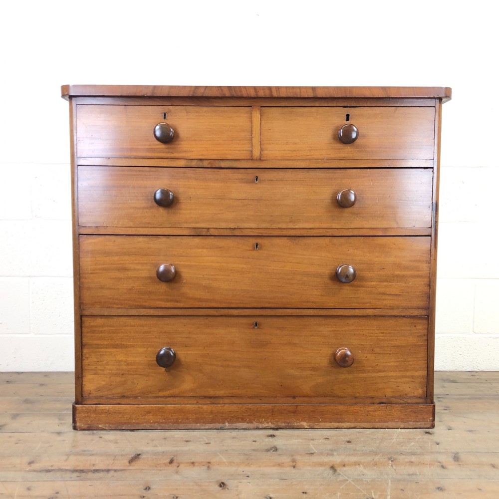 Victorian Mahogany Straight Front Chest of Drawers