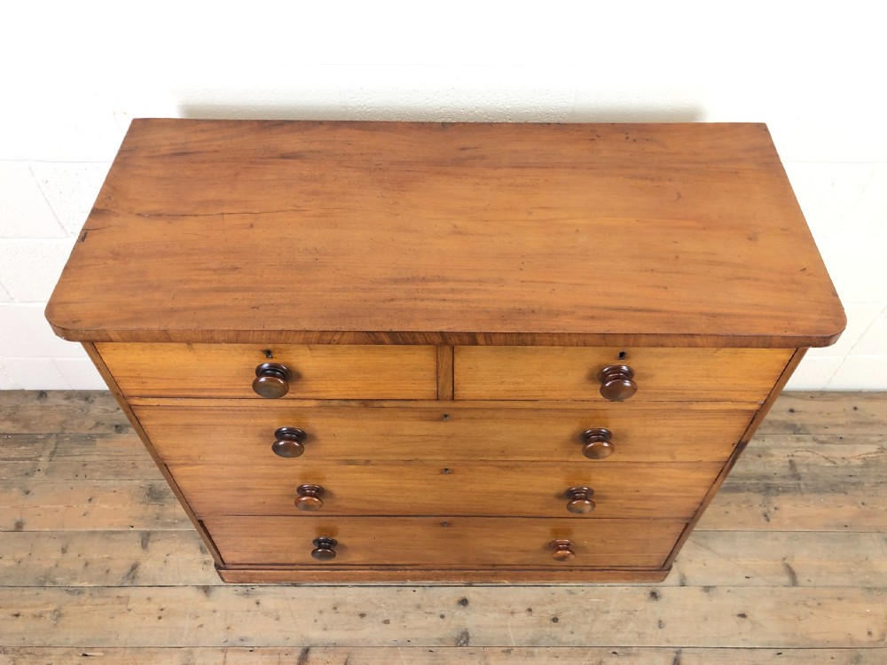 Victorian Mahogany Straight Front Chest of Drawers View III