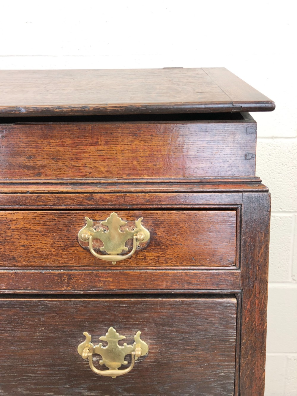Antique Oak Clerk’s Desk View VI