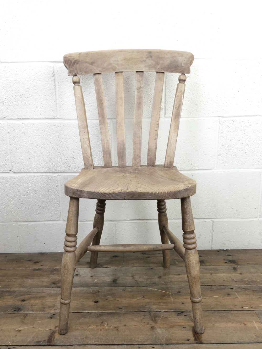 Set of Four Antique Mix and Match Farmhouse Chairs View IV