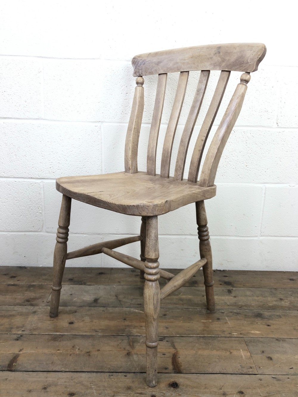 Set of Four Antique Mix and Match Farmhouse Chairs View V