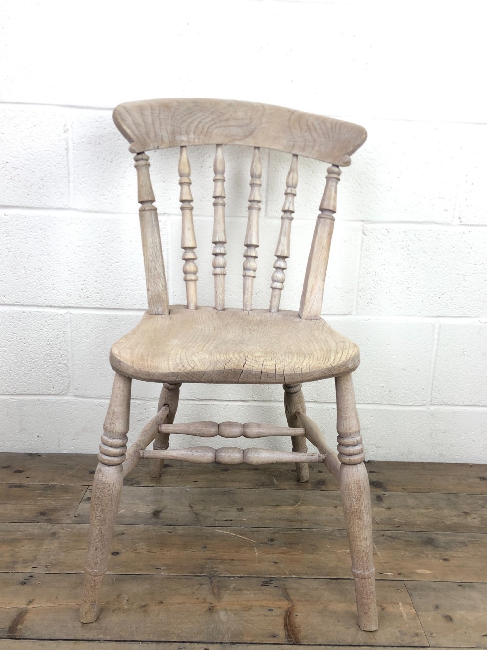 Set of Four Antique Mix and Match Farmhouse Chairs View VII