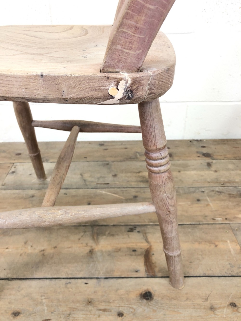Antique Mix and Match Set of Farmhouse Chairs View VIII
