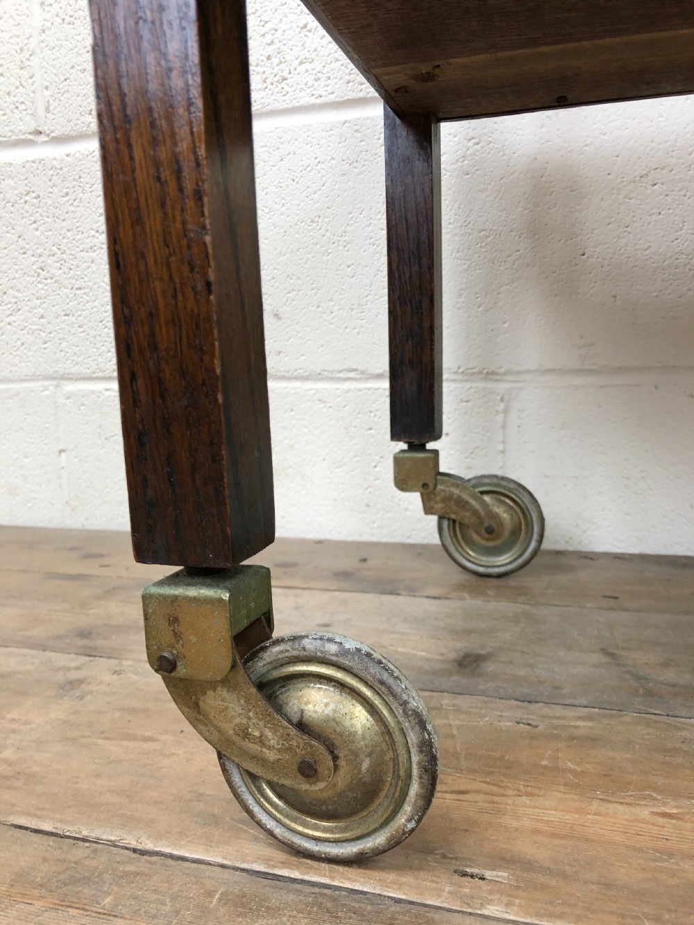 Early 20th Century Two Tier Drinks Trolley View III