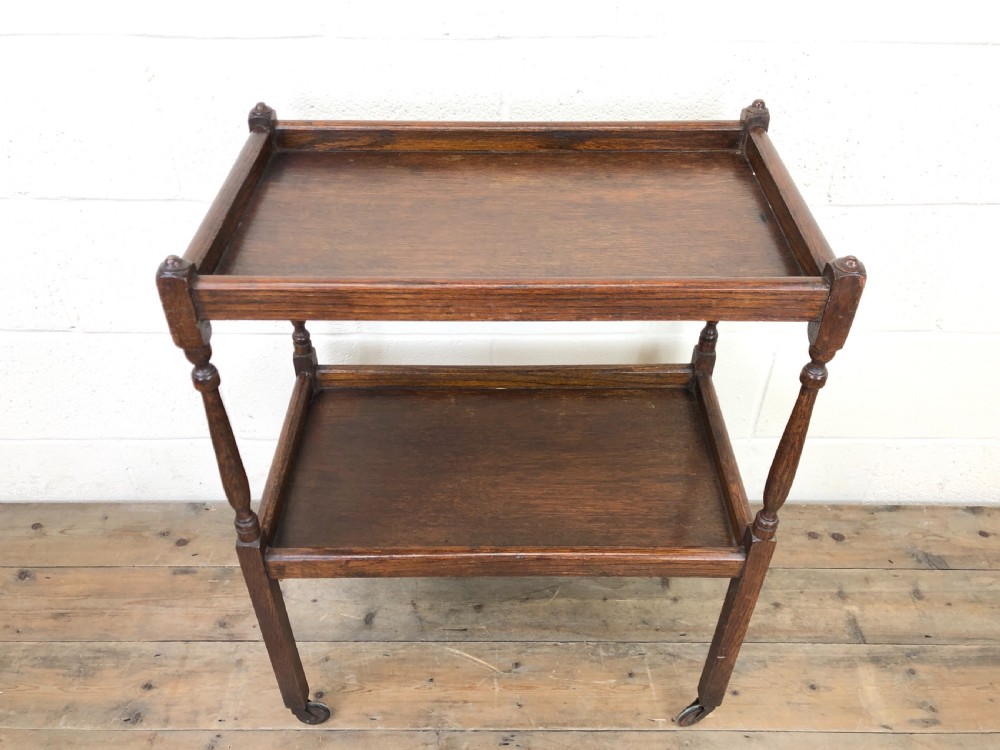 Antique Two-Tier Trolley View II